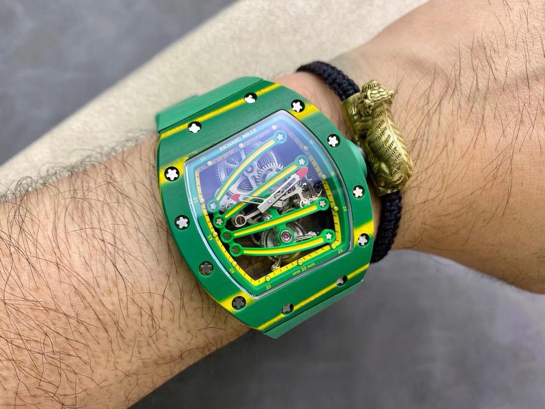 replica Richard Mille Best Replica Watch RM07 Black Ceramic 36mm WATCHES 9 
