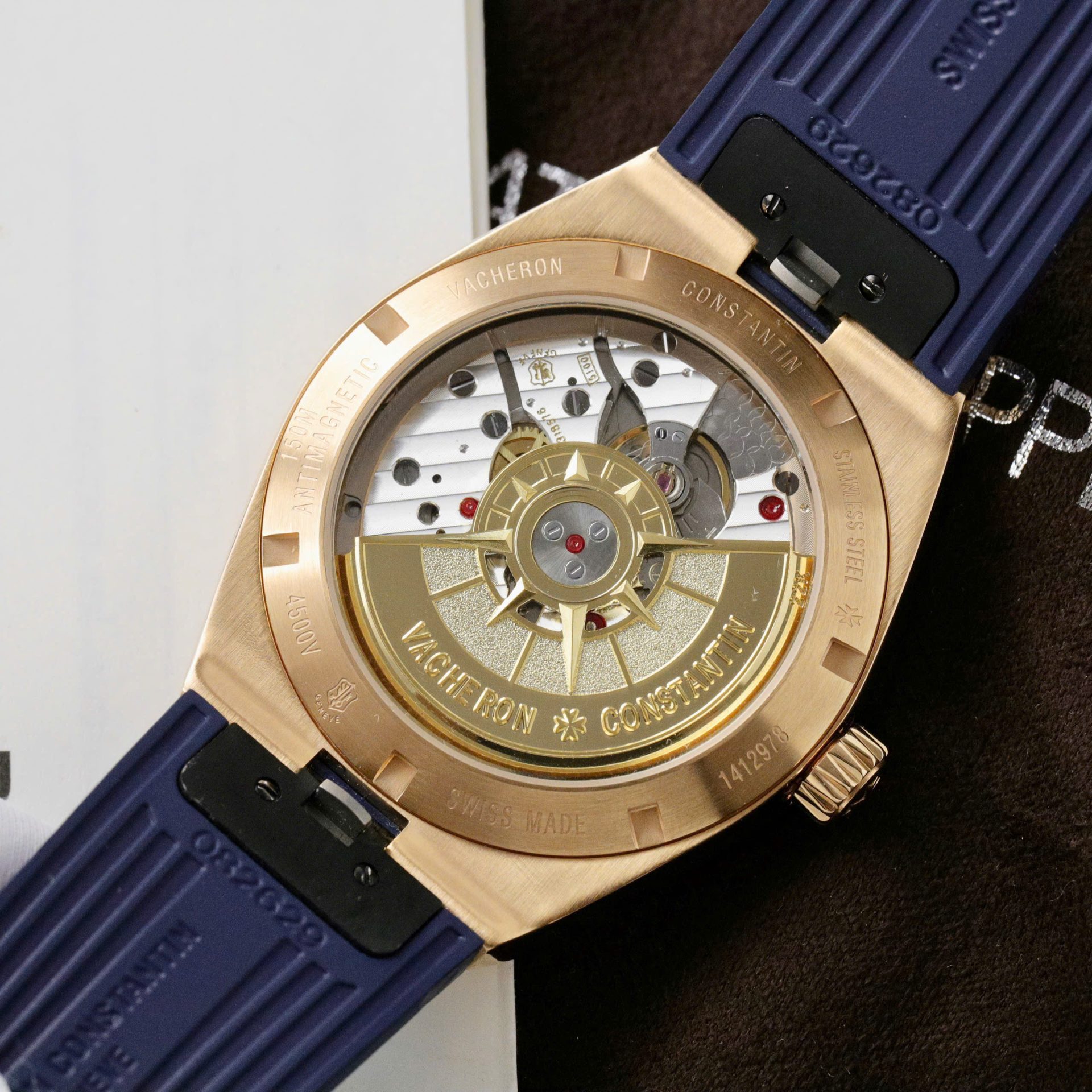 replica Vacheron Constantin Best Replica Watch Overseas 5500V Dial Blue 42.5mm WATCHES 9 